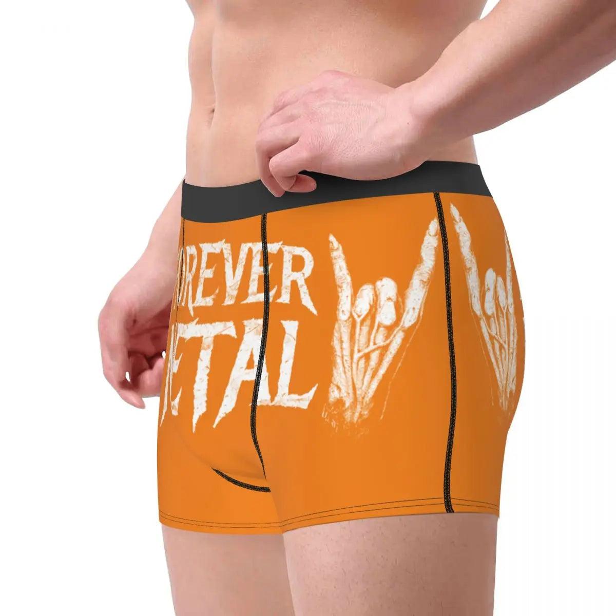 Slayer Megadeth Slipknot - Death Metal Boxer Briefs - Premium Underwear from Lizard Vigilante - Just $24.49! Shop now at Lizard Vigilante