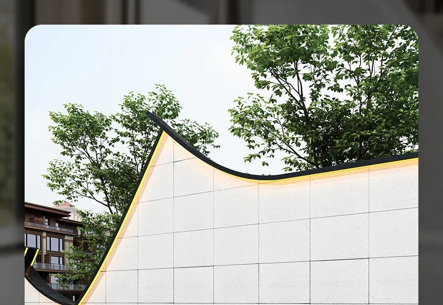 Stainless steel fish sculpture, outdoor lawn, pool, landscape decoration, mirror, crafts