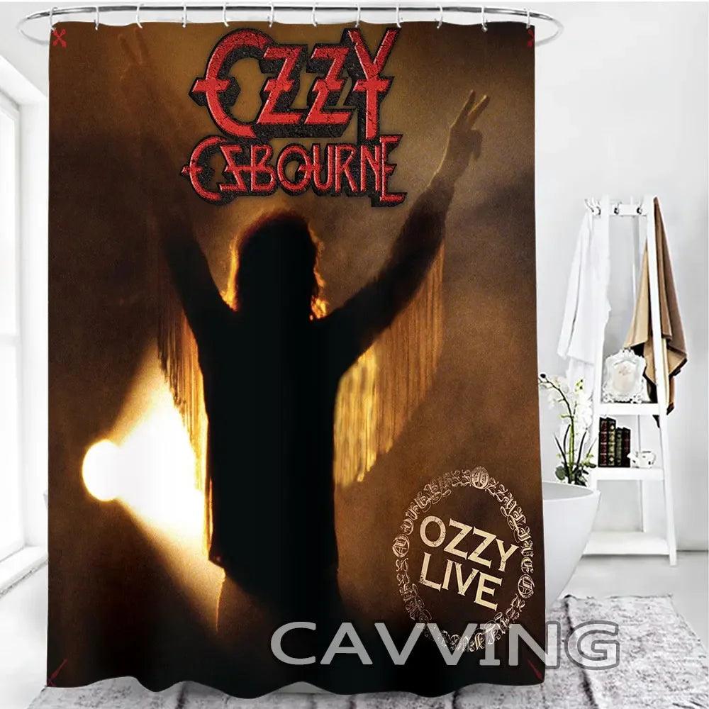 Headbang in the Bathroom: Ozzy Osbourne 3D Shower Curtain Set - Premium shower curtain from Lizard Vigilante - Just $34.99! Shop now at Lizard Vigilante