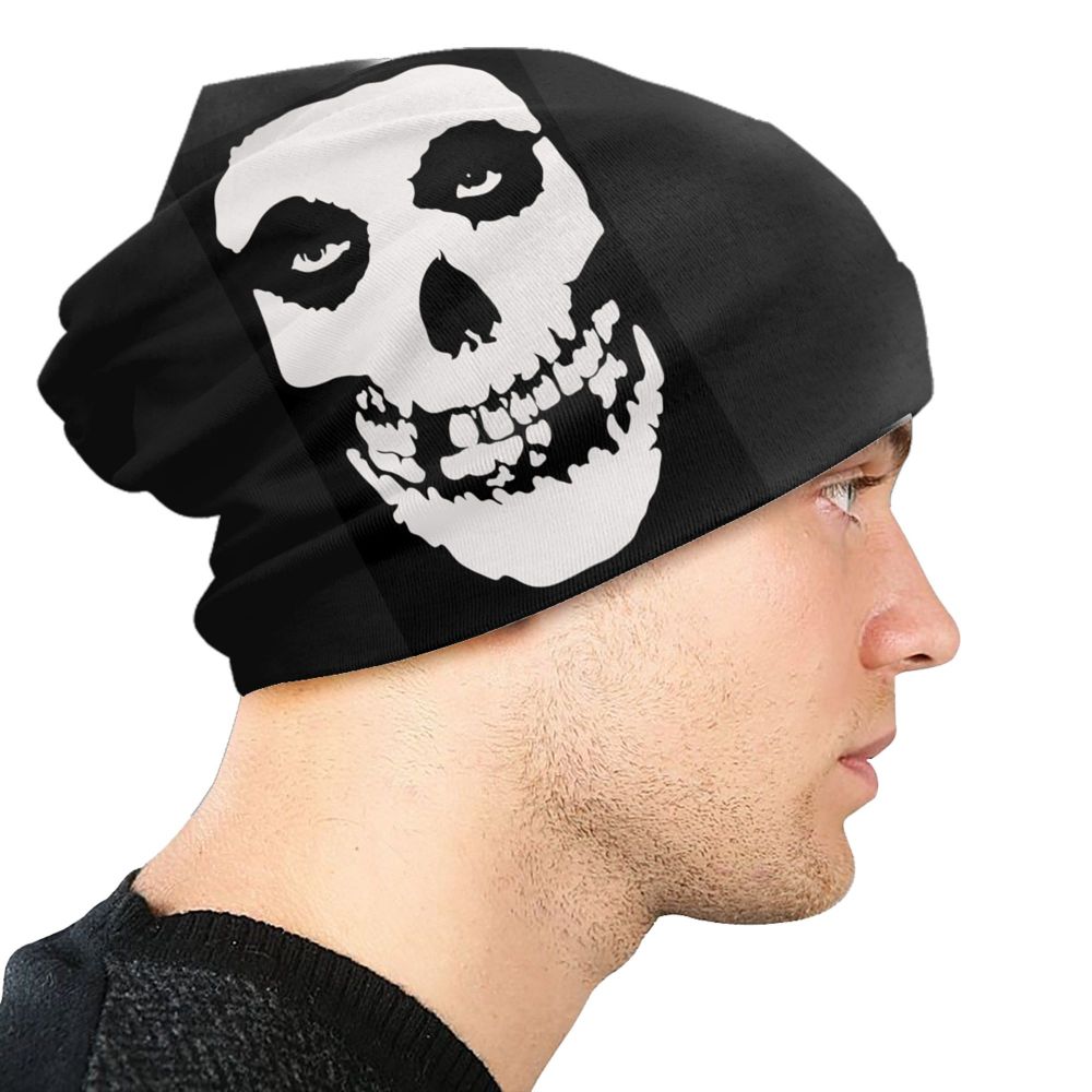 Misfits Horror Punk Rock Knit Beanie – Unisex Winter Skull Cap for Men & Women - Premium beanie from dsers - Just $19.99! Shop now at Lizard Vigilante