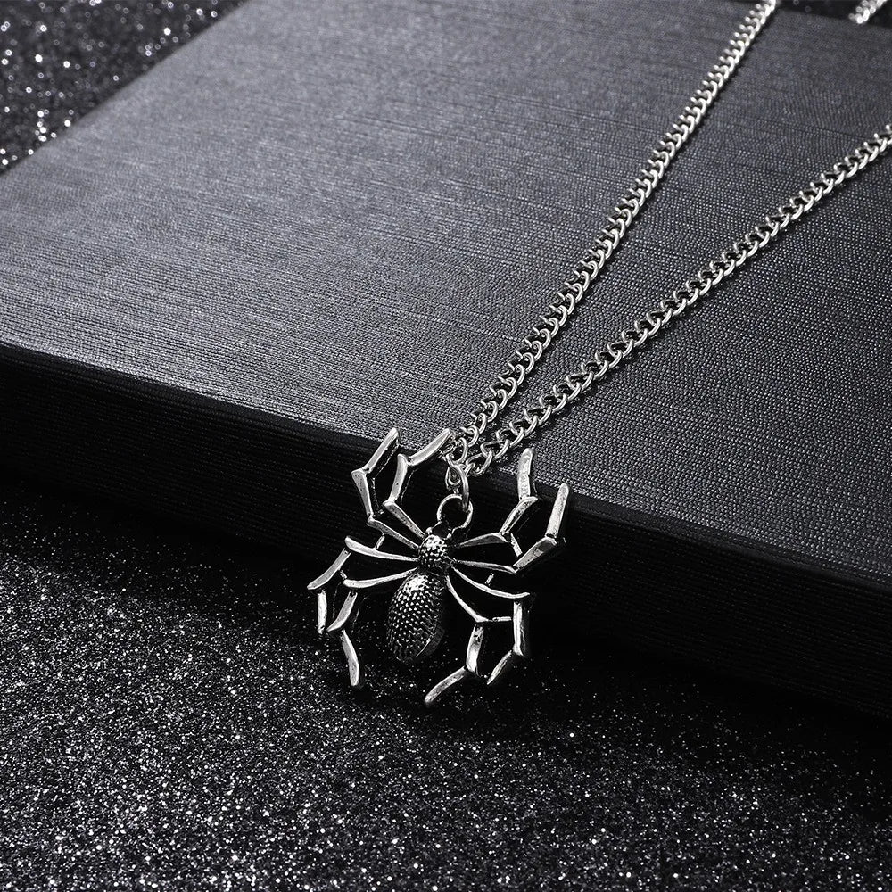 WIDOW SIGNAL // Spider Charm Chain for the Wicked & the Wired - Premium necklace from dsers - Just $22.22! Shop now at Lizard Vigilante