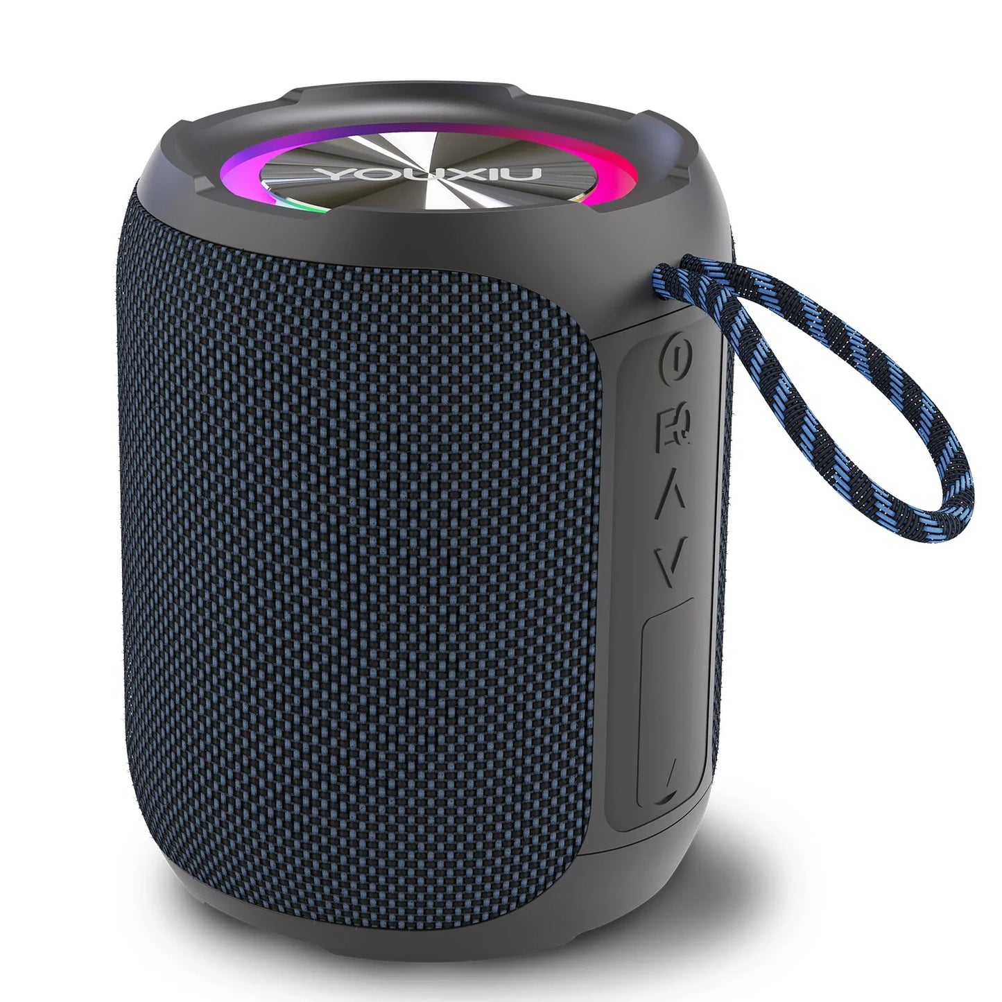 Portable Bluetooth Speaker BT5.0 IPX7 Waterproof Stereo Music Surround Wireless Speaker With LED Light Subwoofer Outdoor Speaker