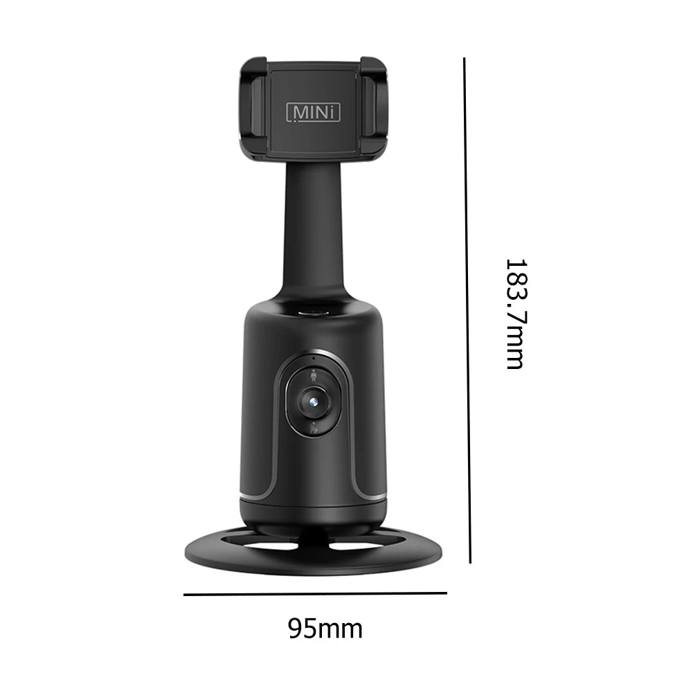 Intelligent Handheld Gimbal Follow-up 360 Rotation Handheld Stabilizer Selfie Stick Tripod for Tiktok Live Photography - Premium  from Lizard Vigilante - Just $38.99! Shop now at Lizard Vigilante