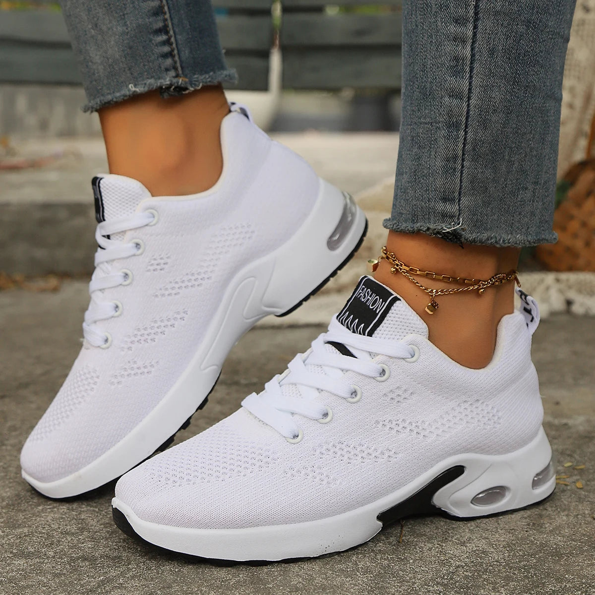 Women Platform Casual Sneakers Outdoor Mesh Breathable Running Casual Shoes Summer Comfortable Luxury Vulcanize Shoes for Women - Premium  from Lizard Vigilante - Just $10.99! Shop now at Lizard Vigilante