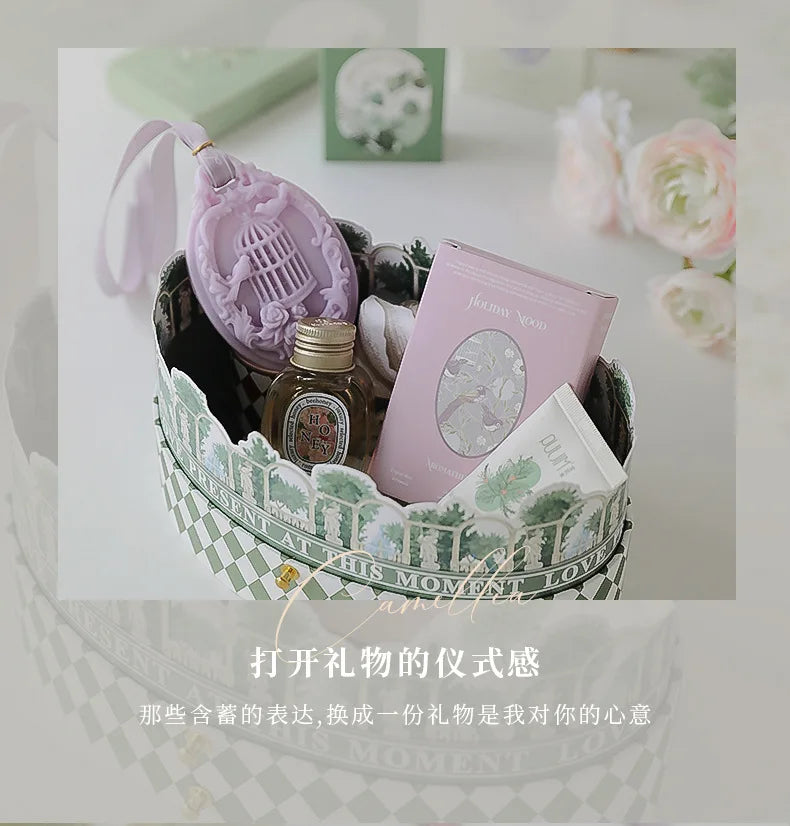 Birdcage Aromatherapy Candle Wax Tablets Wardrobe Deodorant Car Pendant Solid Balm Aromatic Air Freshener Long Lasting Fragrance