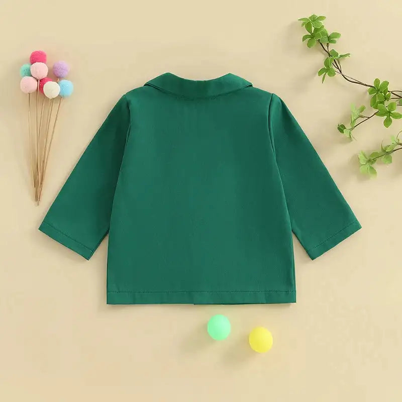 Infant Toddler Hooded Windbreaker Jacket with Zipper Closure and Cute Animal Print for Baby Boys and Girls