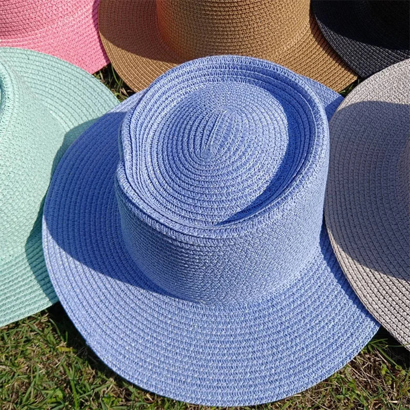 Lizard Vigilante Candy Straw Sun Hat – adjustable raffia summer hat for outlaw beach days & street-side shade