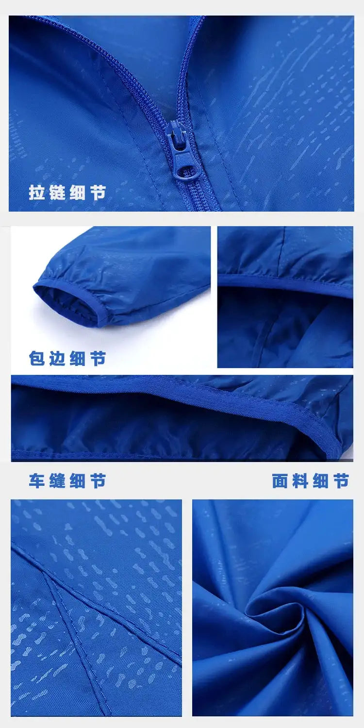 Sun Protection Wind Cycling Jacket Men's Windbreaker Mtb Biker Jacket Short Wind Cycling Bicycle Couple Clothing Jersey cycling