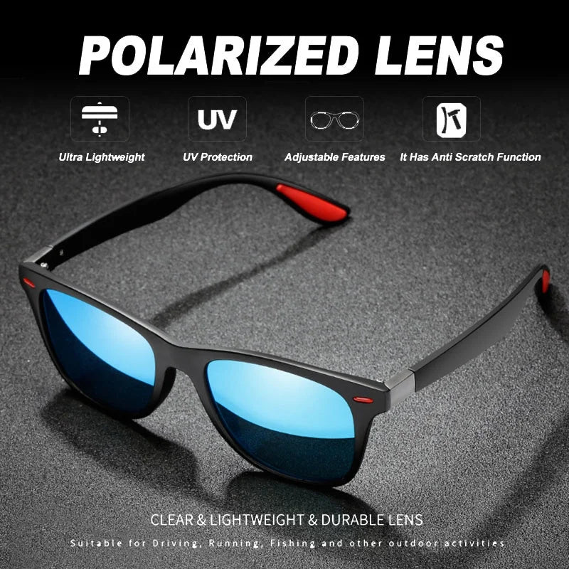 Lizard Vigilante Night Vision Polarized Sunglasses Glasses PC Frame Men Outdoor Sport Sun Glasses Day Night Vision Driver Night Goggles - Premium night vision sunglasses from Lizard Vigilante - Just $19.99! Shop now at Lizard Vigilante