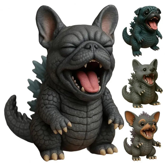 Handmade Dog Sculpture Handmade Resin Dog Figurines for Home Office Decor Collectible Puppy for Pet Unique Home Decoration