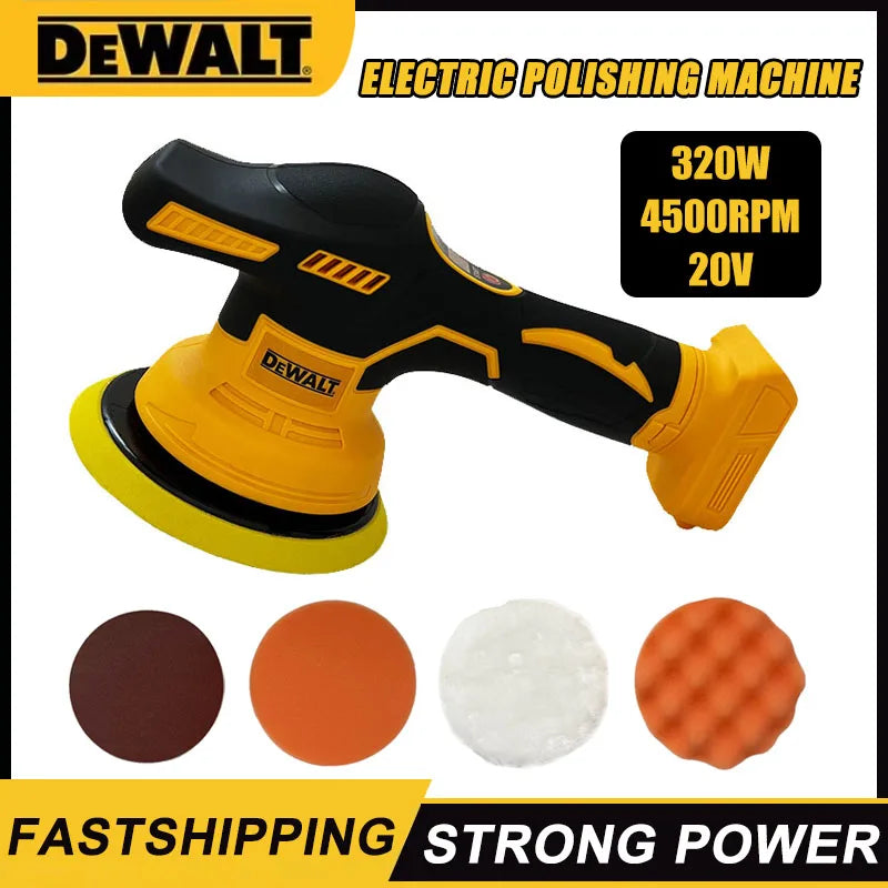 DEWALT X8 Precision Torque Digital Polisher – 8-Gear Cordless Pro Waxing System for 20V Battery Tools - Premium power tool from Lizard Vigilante - Just $102.99! Shop now at Lizard Vigilante