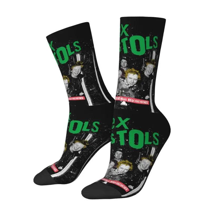 3D Pistols Punk Rock Socks for Head-to-Toe Rebellion - Premium socks from Lizard Vigilante - Just $17.99! Shop now at Lizard Vigilante