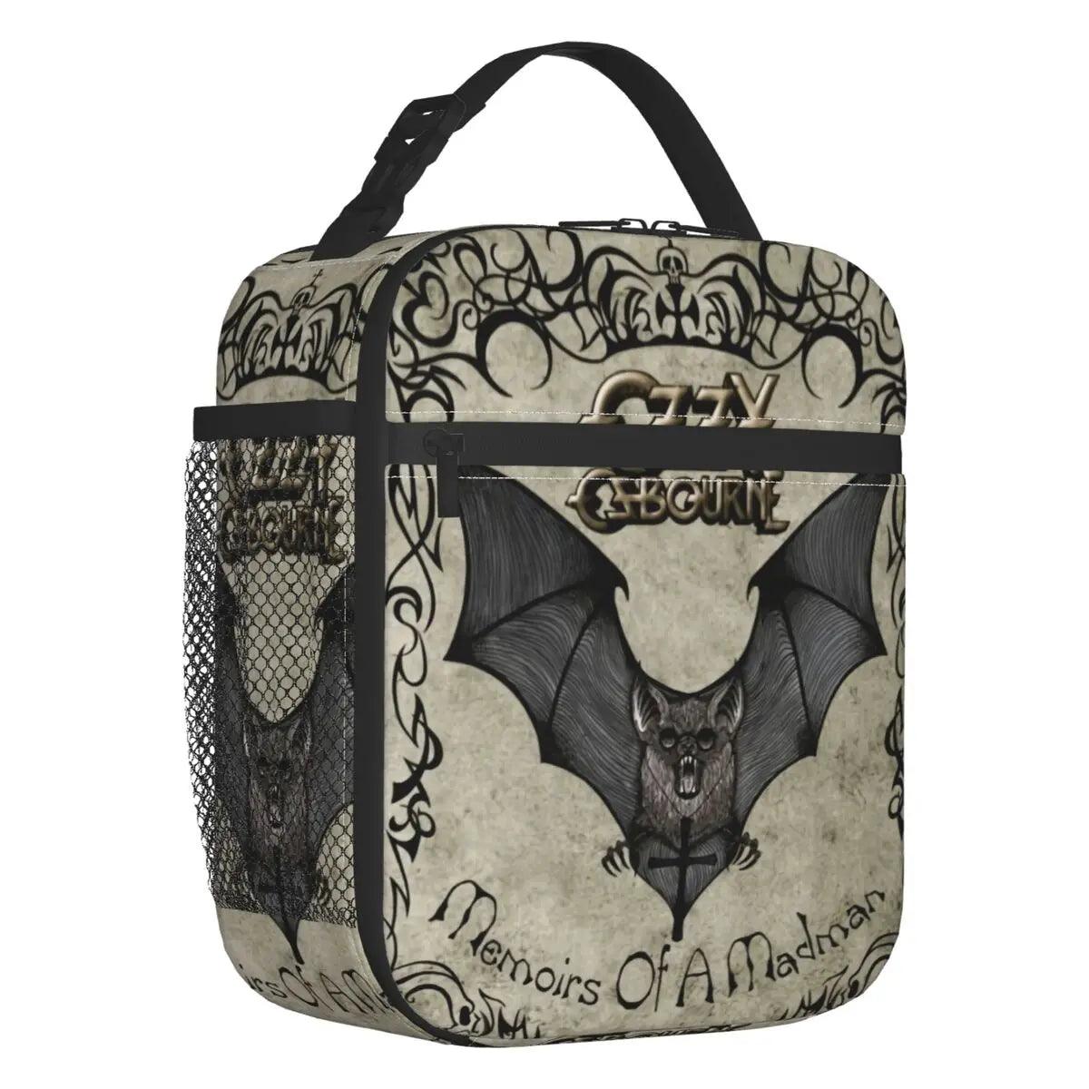 Ozzy Osbourne Heavy Metal Band Rock Lunch Bag Women Thermal Cooler Prince Of Darkness Insulated Lunch Boxes for  School - Premium cooler bag from Lizard Vigilante - Just $21.99! Shop now at Lizard Vigilante