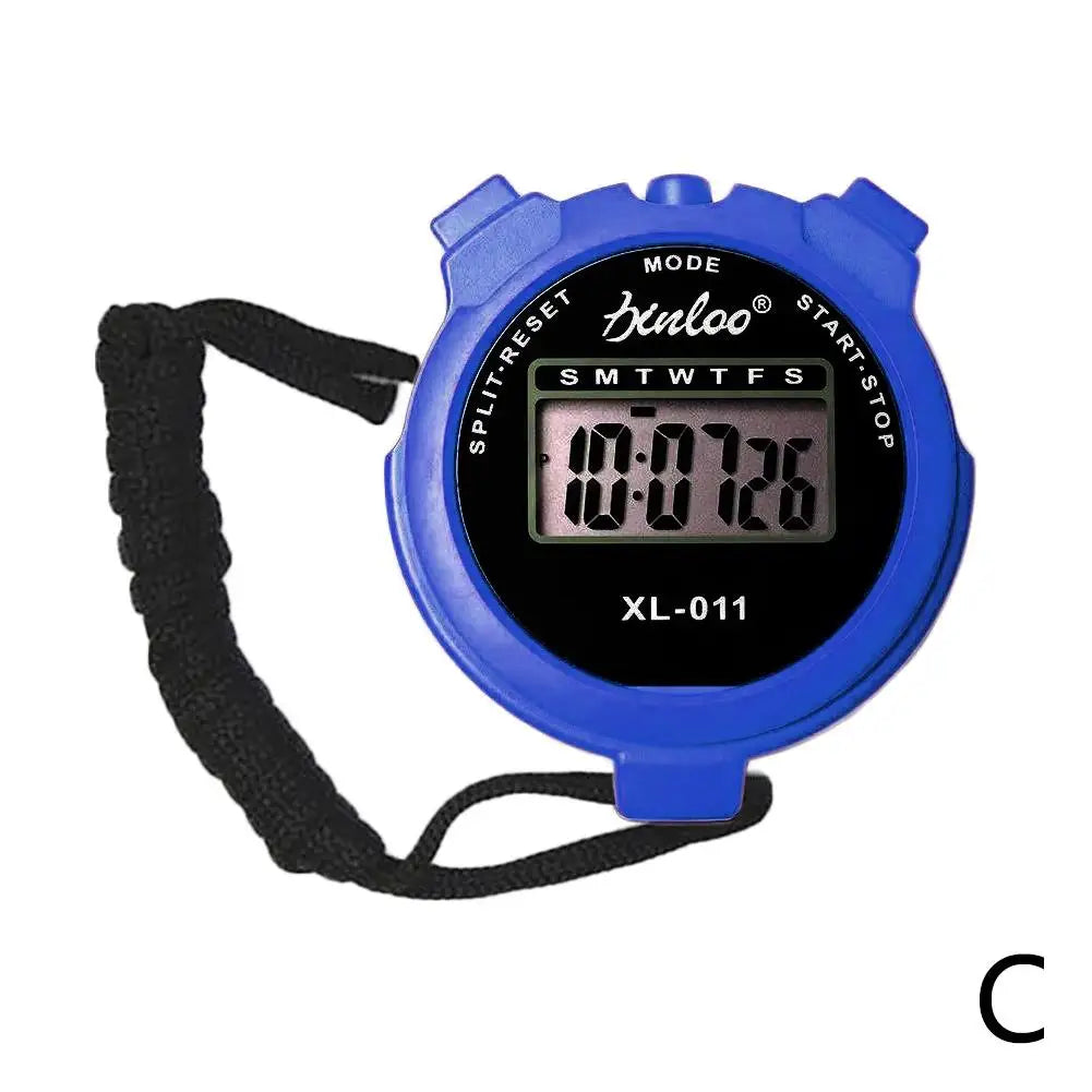 Handheld Sports Stopwatch Track Coach Digital Fitness Stop Watch Timer Counter Multifunctional Stopwatch Electronic Counter - Premium  from Lizard Vigilante - Just $17.89! Shop now at Lizard Vigilante