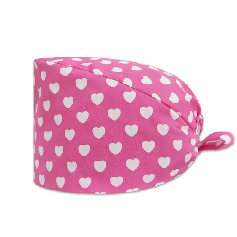 Whimsical Wonders Cotton Surgical Caps – Adjustable, Sweat-Absorbent, Breathable Medical Baotou Hats for Nurses, Doctors, and Trendsetters in Vibrant Prints! - Premium caps from Lizard Vigilante - Just $19.88! Shop now at Lizard Vigilante