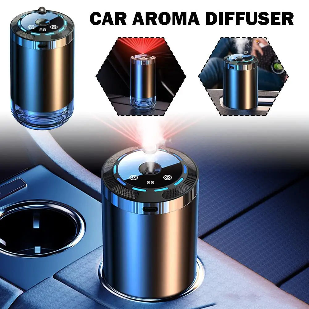 Car Diffuser Humidifier 5 Modes Car Humidifier Aromatherapy Diffusers Car Odor Eliminator For Car Home Office Bedroom