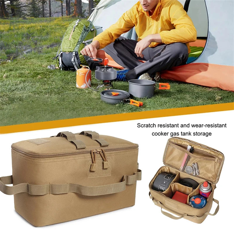 Outdoor Camping Gas Tank Storage Bag – Large Capacity Utility Kit - Premium camping bag from Lizard Vigilante - Just $28.88! Shop now at Lizard Vigilante