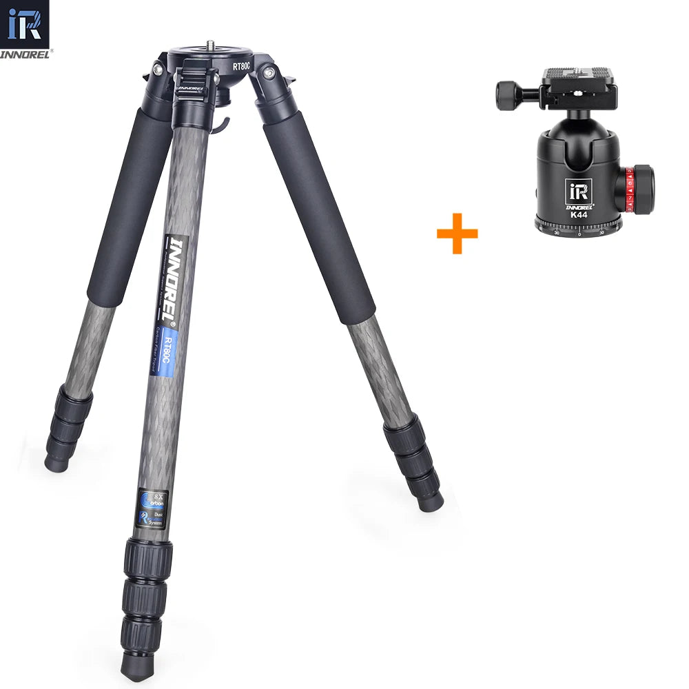 RT80C/NT324C Professional Carbon Fiber Tripod for DSLR Camera Video Camcorder Heavy Duty Birdwatching Camera Stand Bowl Tripod - Premium tripod from Lizard Vigilante - Just $318.99! Shop now at Lizard Vigilante