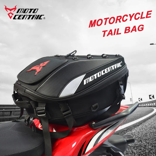 Waterproof Motorcycle Backpack | Large Capacity Biker Rear Seat Bag | Moto Travel Tail Bag - Premium backpack from Lizard Vigilante - Just $52.88! Shop now at Lizard Vigilante