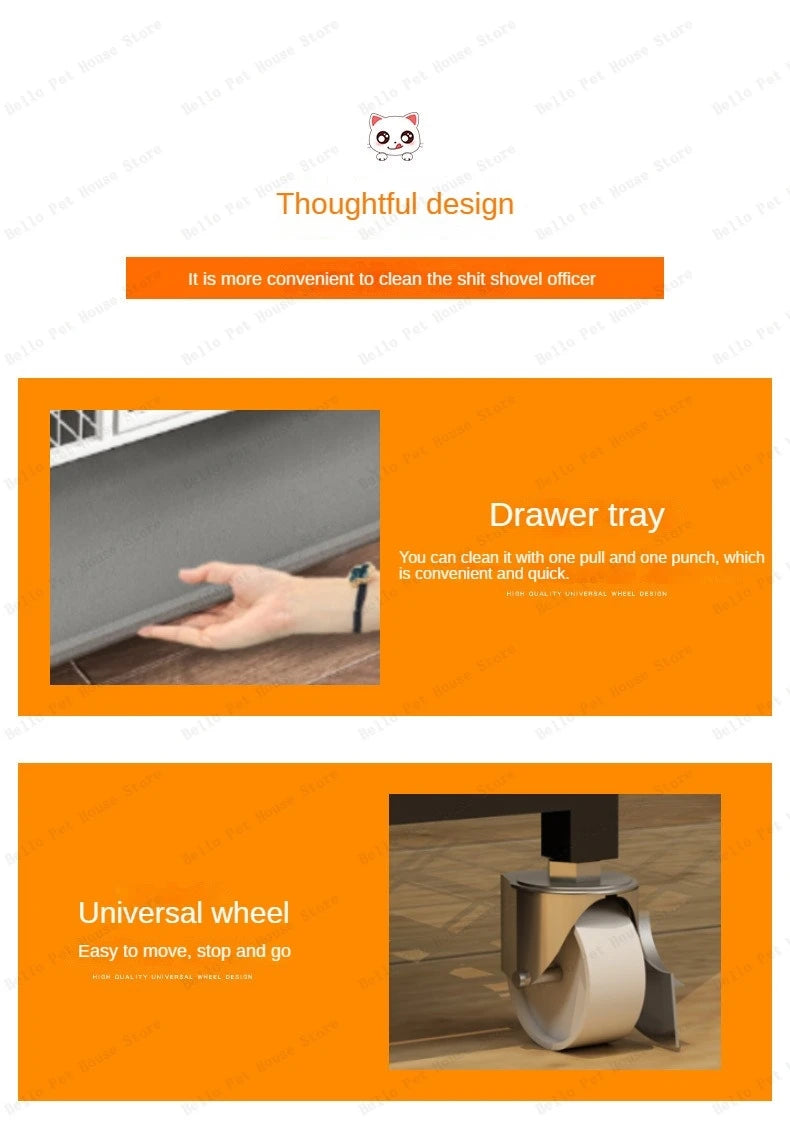 Cathedral of Chaos — Multi-Level Iron Fortress Cat Villa for Feral Royalty & Streetwise Legends