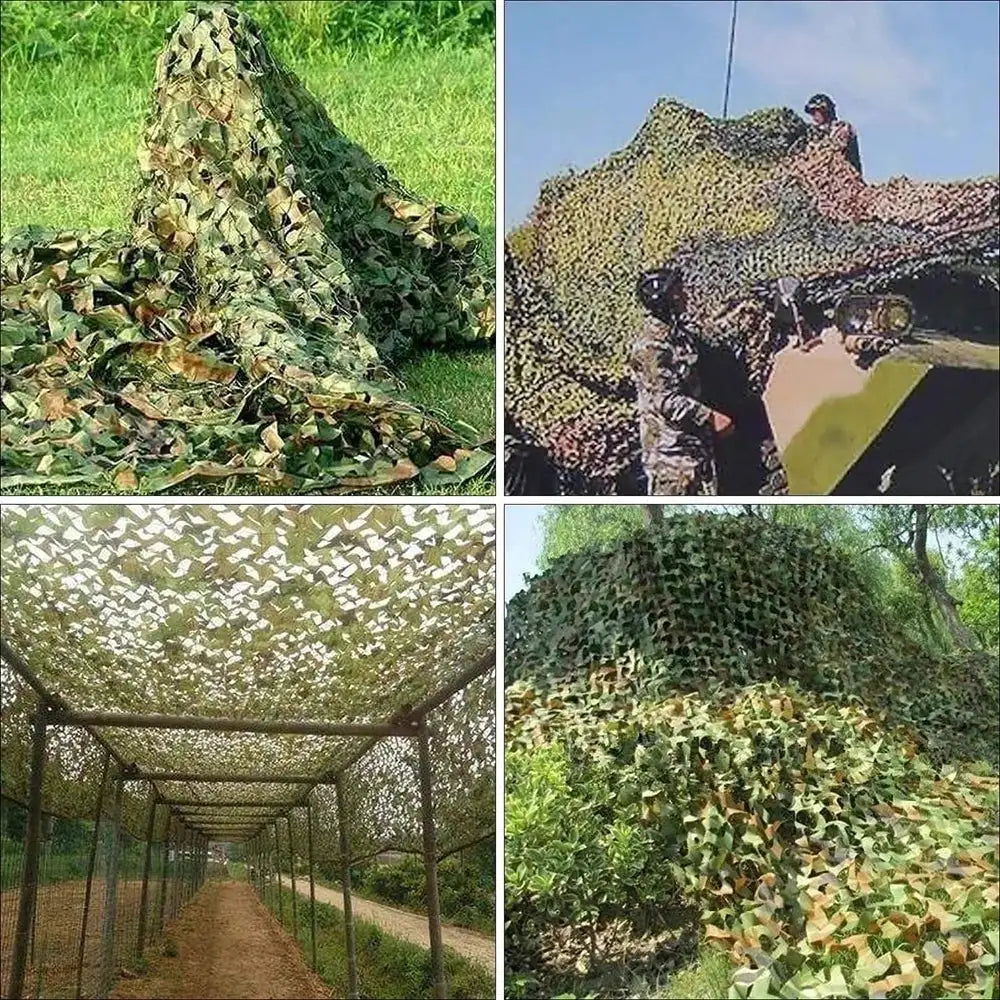 Military Camouflage Net Camouflage Net Military Net Shade Net Hunting Garden Car Outdoor Camping Shade Tent 2x2m/3x6m4x5m