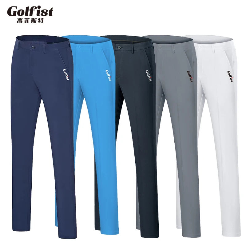 Golfist Men's Quick-Dry Summer Sports Pants – Breathable, Slim-Fit Trousers for Golf, Tennis & Active Performance - Premium pants from Lizard Vigilante - Just $46.88! Shop now at Lizard Vigilante