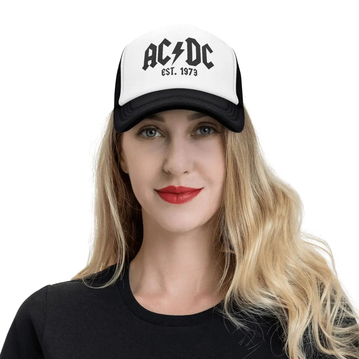 Thunderstruck: AC/DC Trucker Cap - Premium trucker cap from Lizard Vigilante - Just $23.88! Shop now at Lizard Vigilante