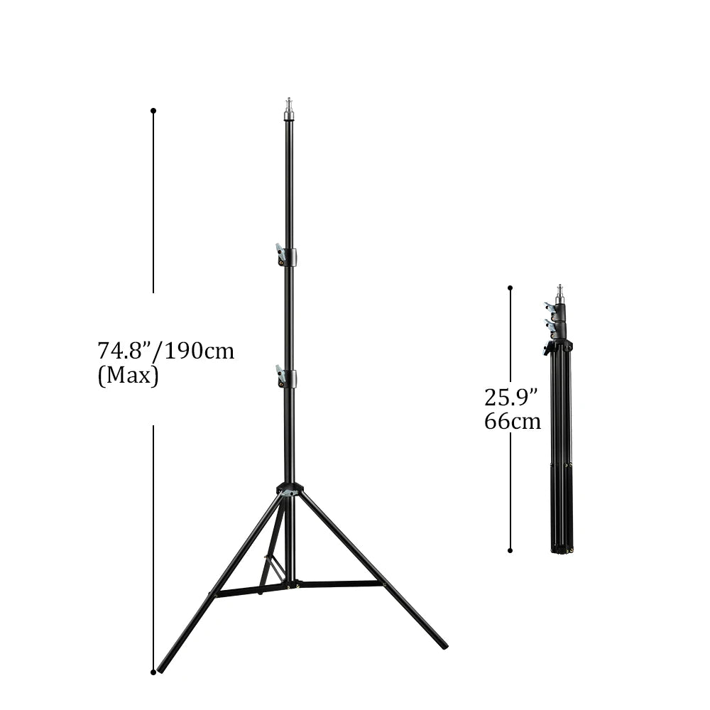 Heavy Duty Metal Aluminum Alloy Light Stand Tripod for Photo Studio Softbox Video Flash Reflector Lighting Background Stand - Premium light stand from Lizard Vigilante - Just $33.99! Shop now at Lizard Vigilante