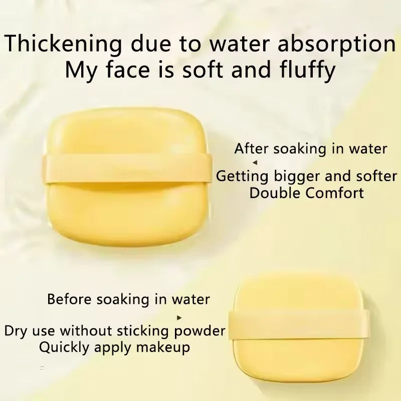 New Thickened And Widened Sponge Puff Set Makeup Powder Puff For Foundation Make-up Concealer to Repair Finger Air Cushion