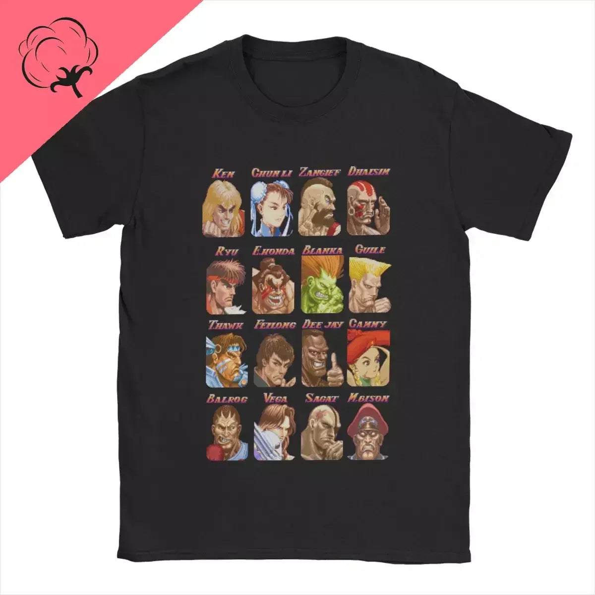 Street Fighter Select Classic Vintage T-Shirt – Essential Novelty Tee for Women & Men | Short Sleeve Streetwear Fashion - Premium t-shirt from Lizard Vigilante - Just $23.49! Shop now at Lizard Vigilante