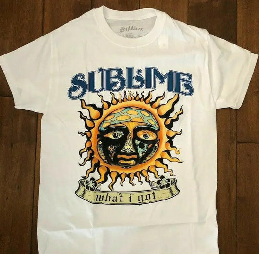 Sublime Men's Classic Rock T-Shirt | California Style | Sizes S-3XL | "What I Got" & "Santeria" Designs - Premium T-Shirt from Lizard Vigilante - Just $23.49! Shop now at Lizard Vigilante