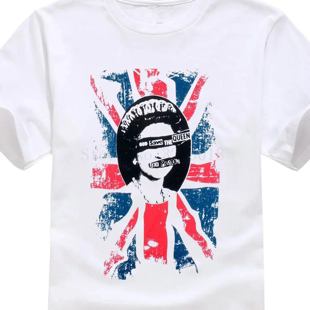 Sex Pistols T Shirt Hot Sale Clothes O-Neck Short Johnny Rotten Sid Vicious Design T Shirts For Men Cotton T Shirts Brand Clothing Tops Tees - Premium T-Shirts from Lizard Vigilante - Just $23.99! Shop now at Lizard Vigilante