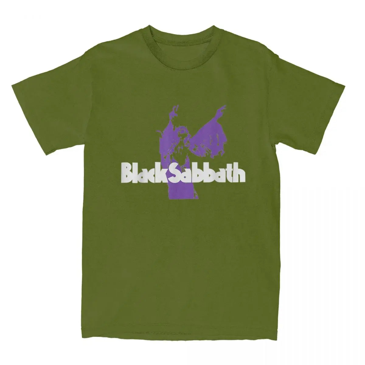 Men Women's Black Sabbaths Free Official Purple Rock Band T Shirt Merch metal music Pure Cotton T-shirt Clothes Vintage Tees - Lizard Vigilante