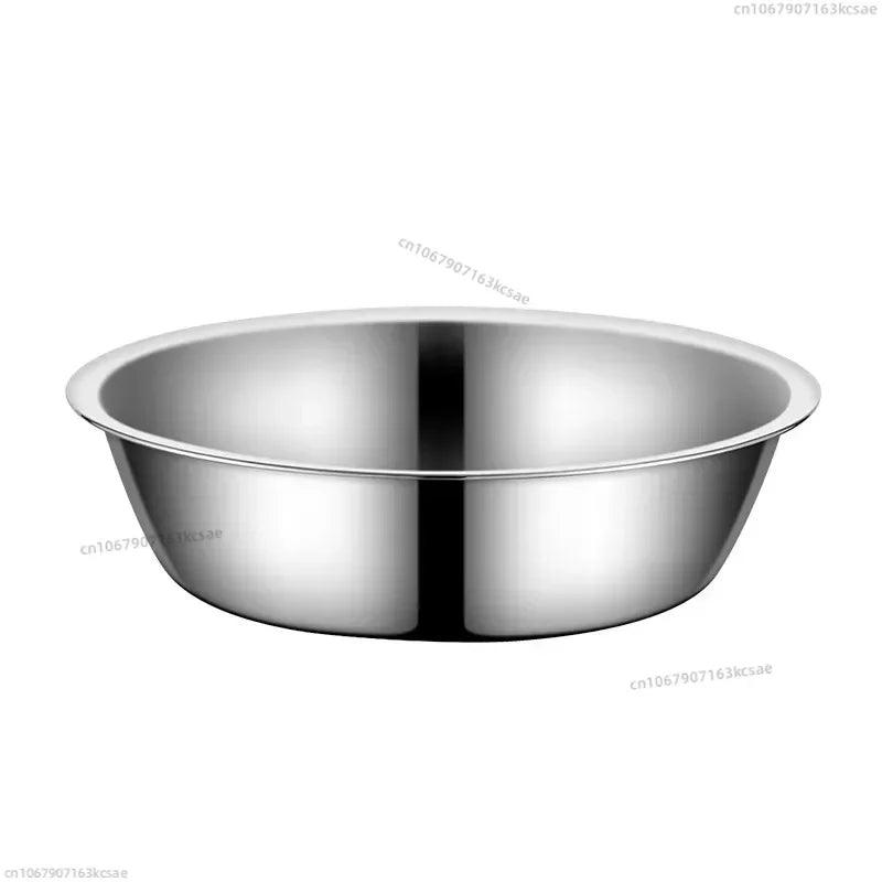 Stainless Steel Metal Dog Bowl for Small Medium Large Dogs Replacement Basic Dog Bowls Thickened Dog Water Feeder Bowls Pet Supp - Premium pet bowl from Lizard Vigilante - Just $12.99! Shop now at Lizard Vigilante