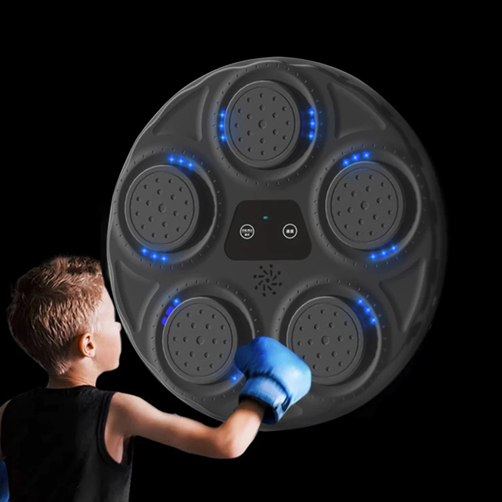 Smart Music Boxing Machine Smart Boxing Game with Lights Boxing Target Workout Machine for Kids Adults Home Exercise - Premium boxing machine from Lizard Vigilante - Just $15.99! Shop now at Lizard Vigilante