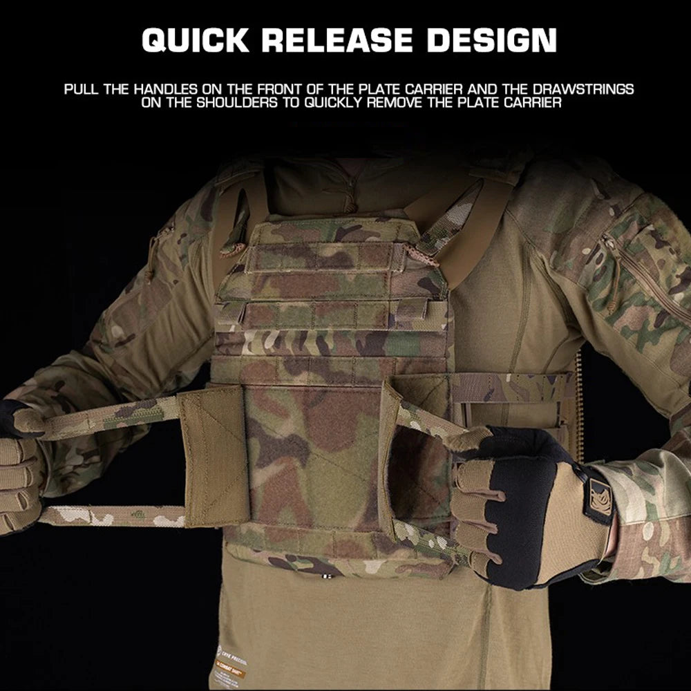 KOLINLOV JPC Tactical Vest 2.0 – Rugged Plate Carrier for Hunters, Operators & Airsoft Commandos - Premium vest from dsers - Just $108.99! Shop now at Lizard Vigilante