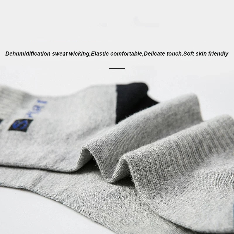 5-Pair Comfort Sock Set - Breathable, Odor-Resistant, and Stylish - Premium socks from Lizard Vigilante - Just $18.88! Shop now at Lizard Vigilante