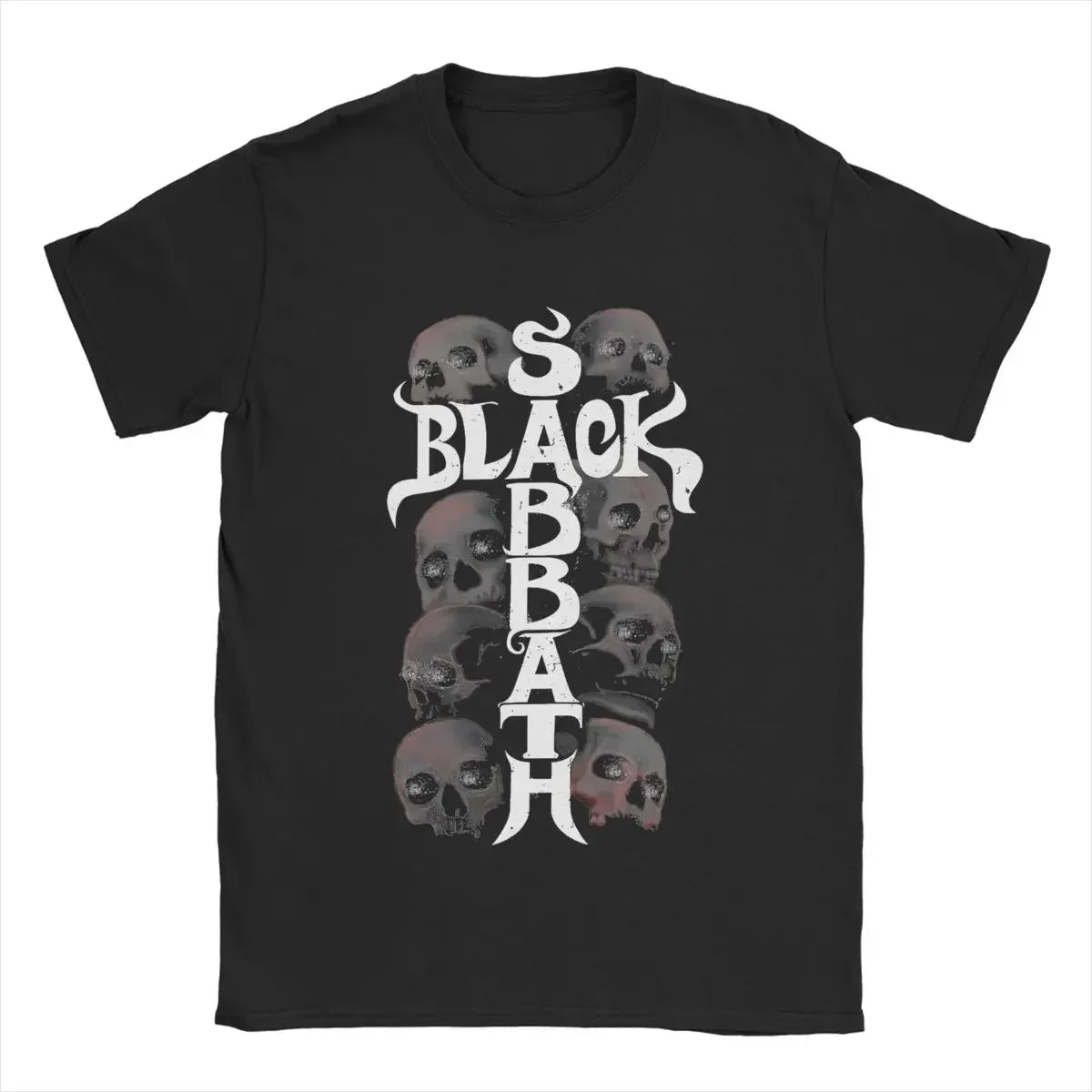 Black Sabbaths Men's Cotton Hipster T-Shirt – Crew Neck Short Sleeve Casual Tee - Premium T-Shirt from Lizard Vigilante - Just $23.88! Shop now at Lizard Vigilante