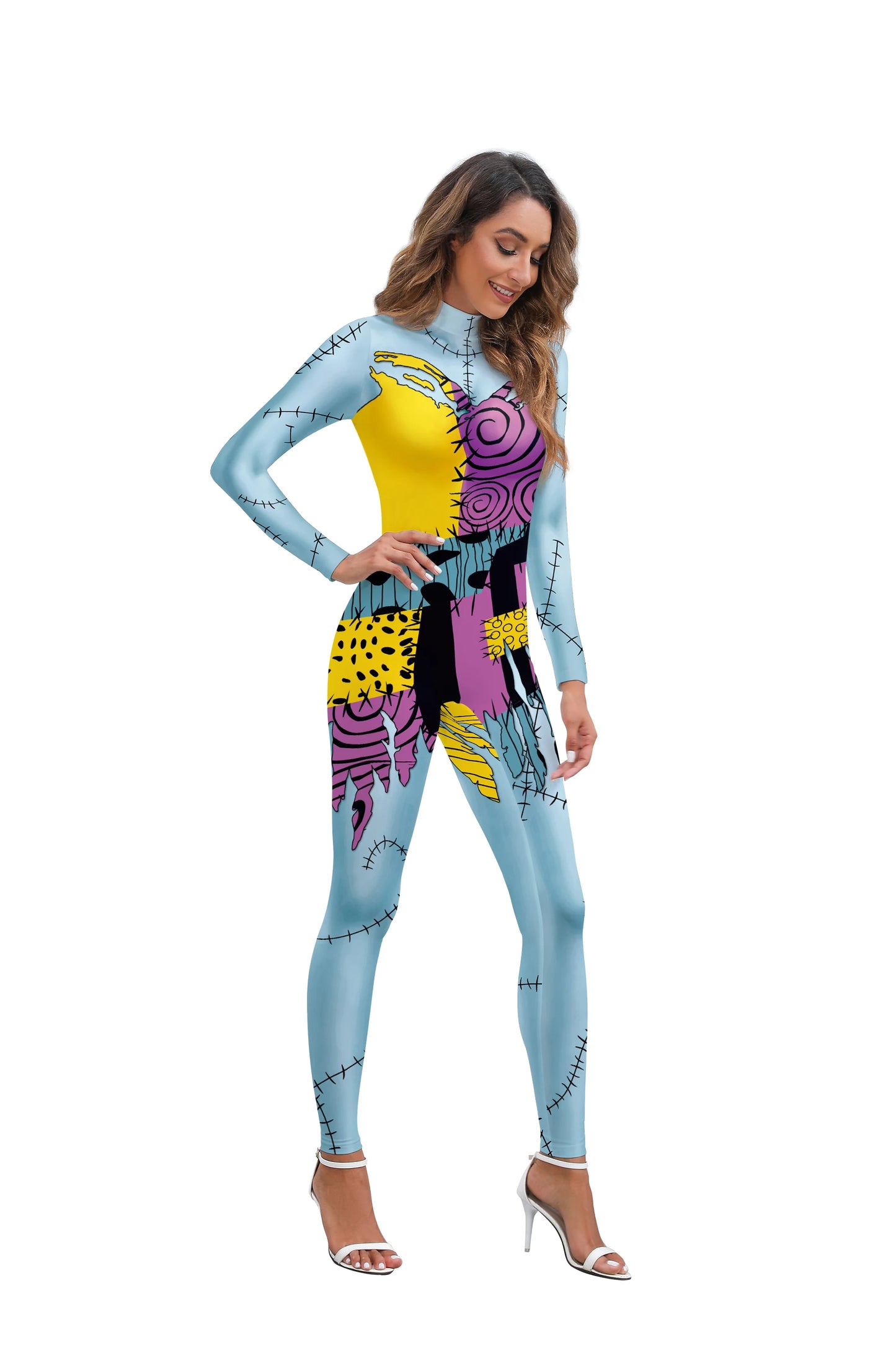 Enchanting Anime Movie Sally Cosplay Costume Set – Perfect for Halloween and Parties - Premium Cosplay Costumes from Lizard Vigilante - Just $28.88! Shop now at Lizard Vigilante