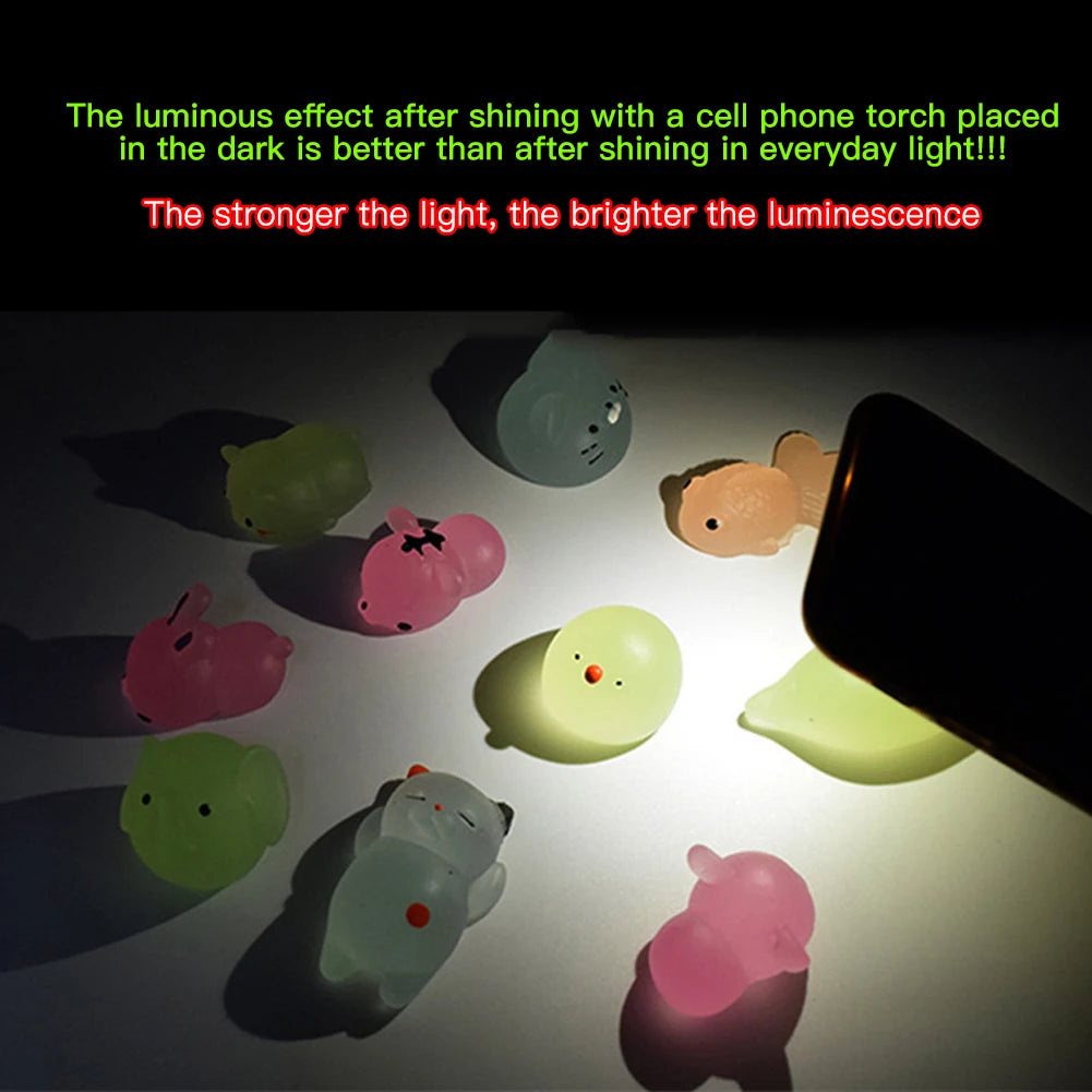 Decompression Toys Cute Animal Antistress Decompression Mochi Toy Luminous Pinch Music Stress Relief Luminous Toys Kids Gifts - Premium  from Lizard Vigilante - Just $6.99! Shop now at Lizard Vigilante