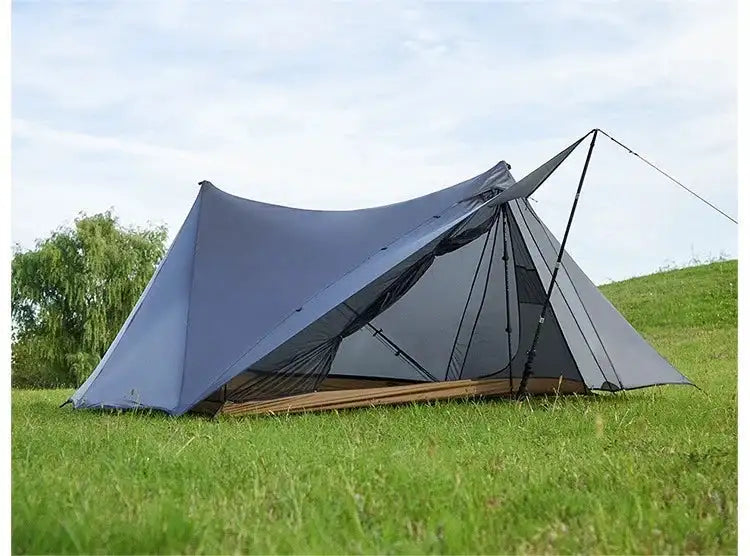 ASTA GEAR Yun Chuan double-sided silicon-coated double A pyramid 15D nylon rodless camping hiking outdoor tent