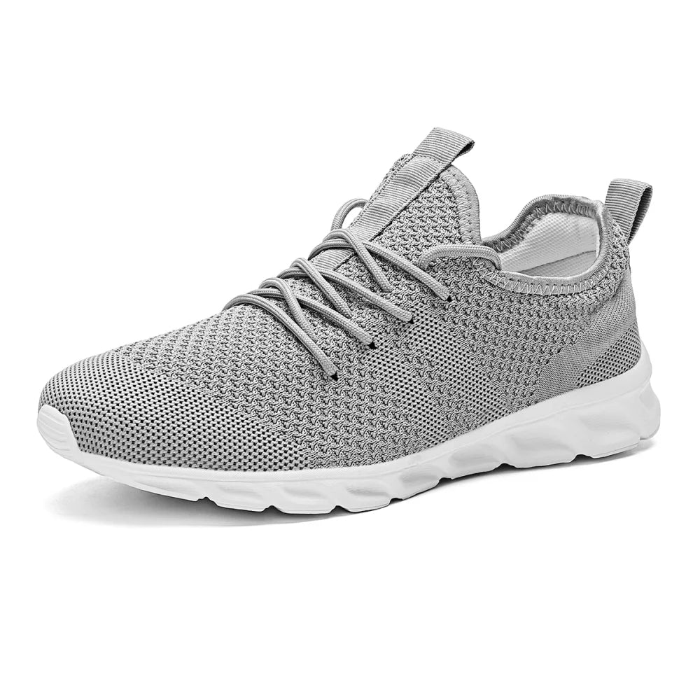 Fujeak Men's Running Shoes Non-slip Knitting Mesh Breathable Shoes Men Sneakers Male Casual Jogging Men Sport Shoes Zapatos - Premium  from Lizard Vigilante - Just $21.99! Shop now at Lizard Vigilante