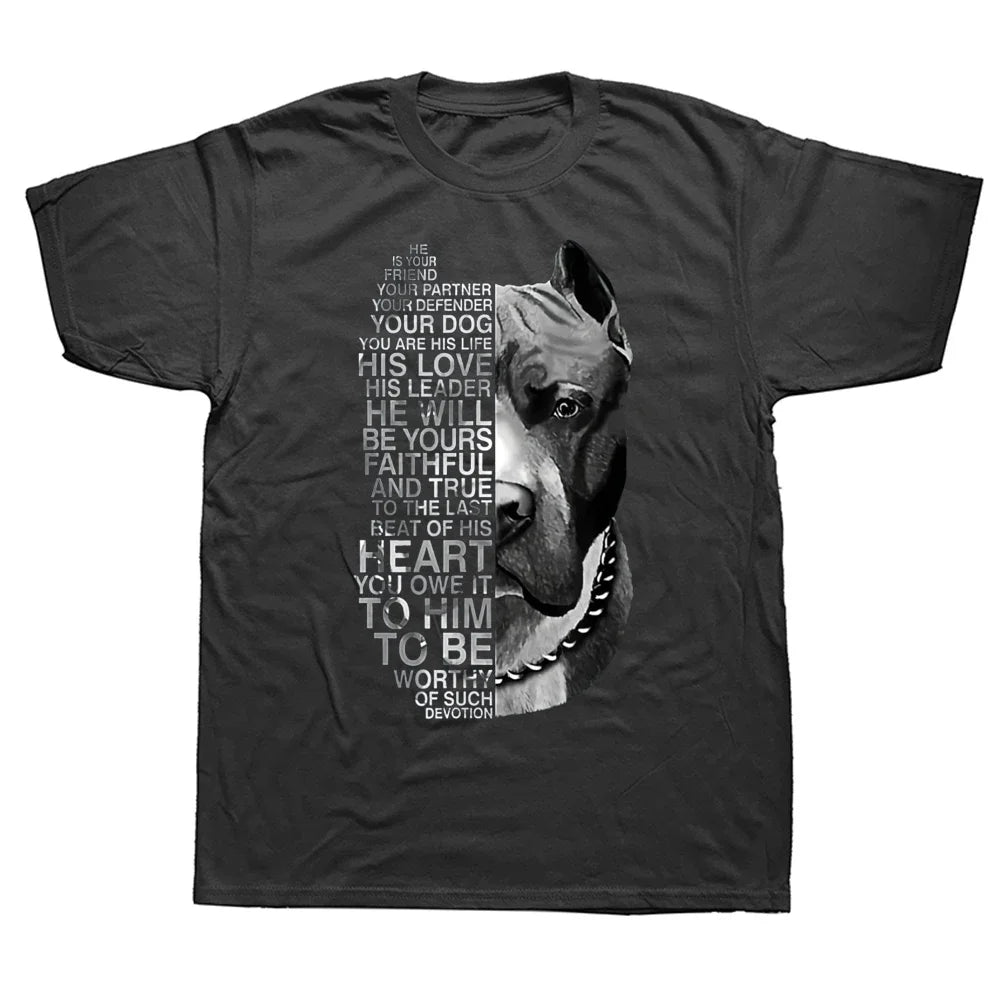 Pitbull Powerhouse Graphic Tee: Hilarious, Heartfelt, and Hardcore Streetwear for Dog Lovers - The Ultimate Birthday Gift - Premium T-shirt from Lizard Vigilante - Just $23.88! Shop now at Lizard Vigilante