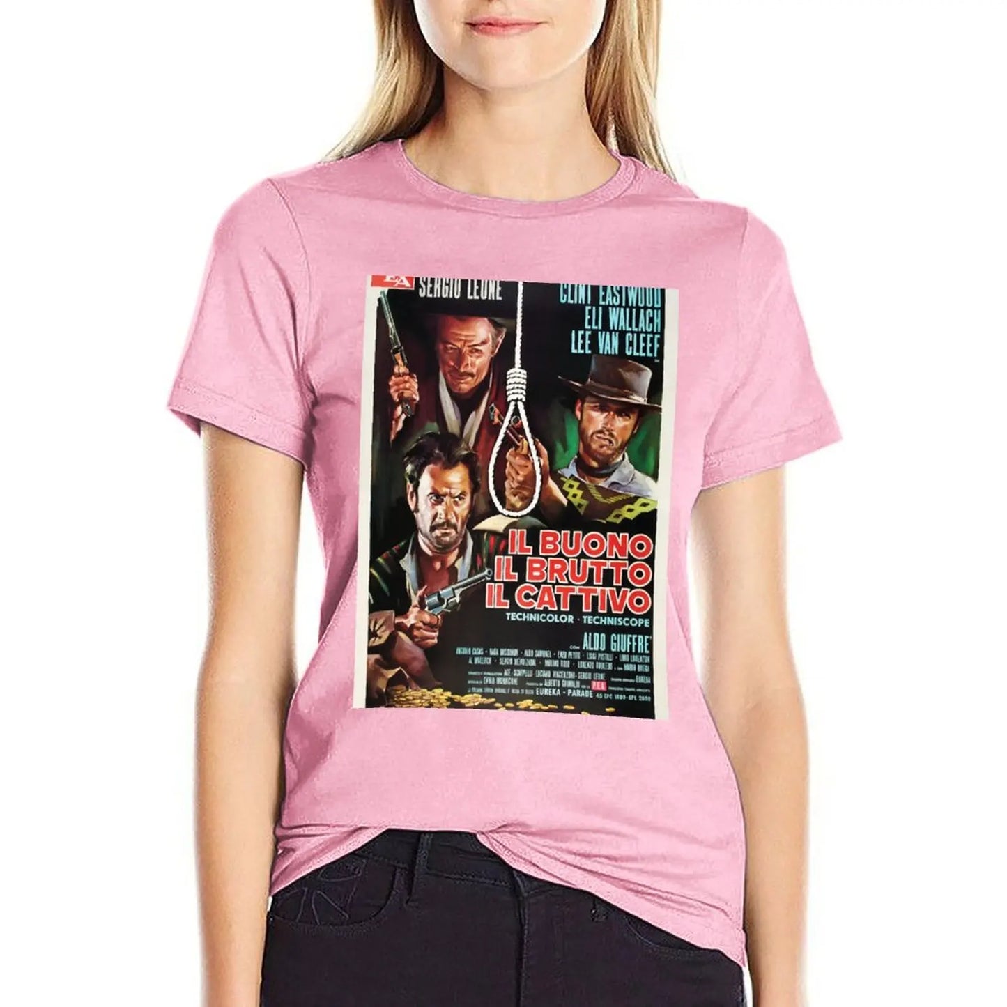 The Good, The Bad, and The Ugly 1966 Western T-Shirt – Clint Eastwood, Lee Van Cleef, Eli Wallach Graphic Tee - Premium T-Shirt from Lizard Vigilante - Just $28.88! Shop now at Lizard Vigilante