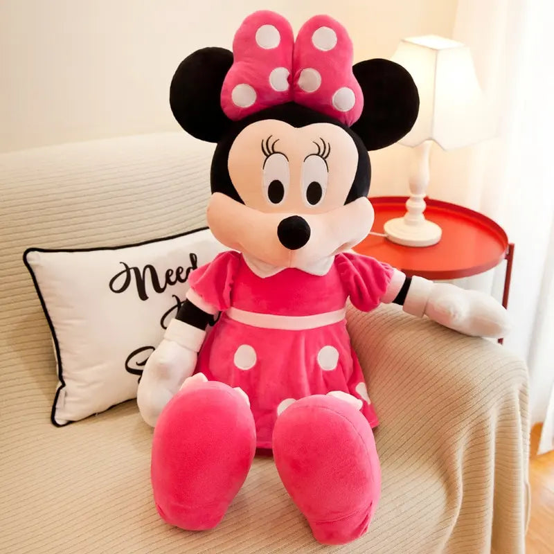 Cartoon Plush Pin Doll | Winnie the Pooh, Mickey, Minnie, Tigger & Piglet | Short Stuffed Animal Toy (20cm) - Premium doll from Lizard Vigilante - Just $15.99! Shop now at Lizard Vigilante