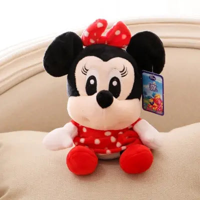 Cartoon Plush Pin Doll | Winnie the Pooh, Mickey, Minnie, Tigger & Piglet | Short Stuffed Animal Toy (20cm) - Premium doll from Lizard Vigilante - Just $15.99! Shop now at Lizard Vigilante