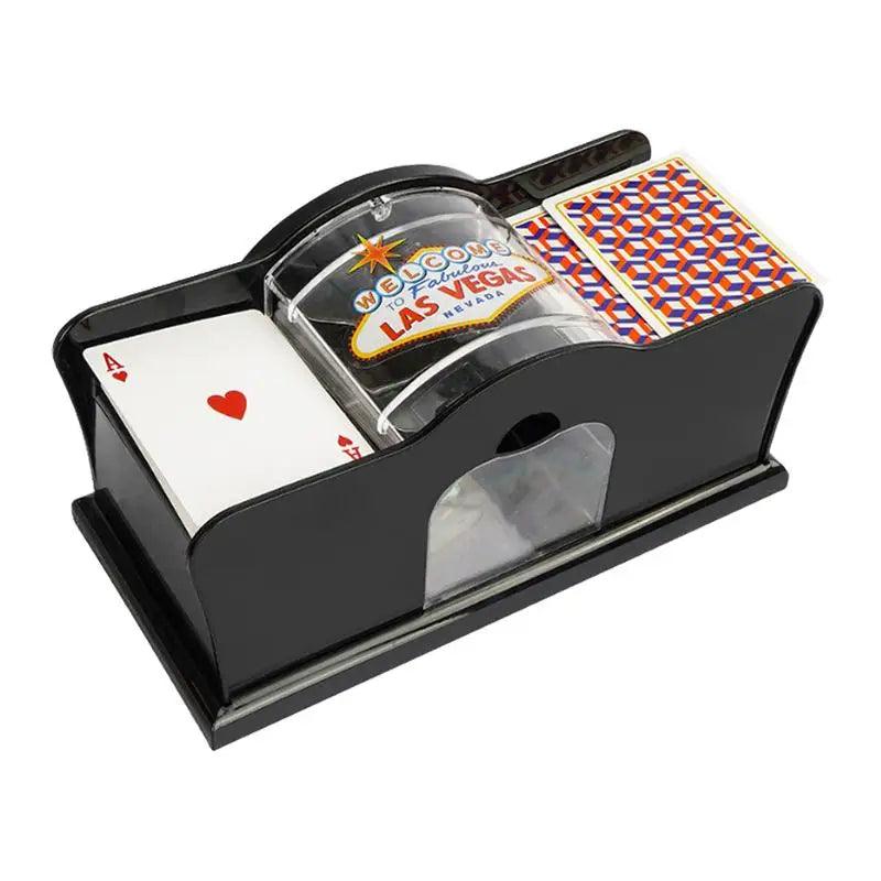 NEW Card Shuffler Automatic Shuffle Machine for Playing Cards Fully Playing Card Shuffle Machine Playing Card Shuffler Mixer - Lizard Vigilante