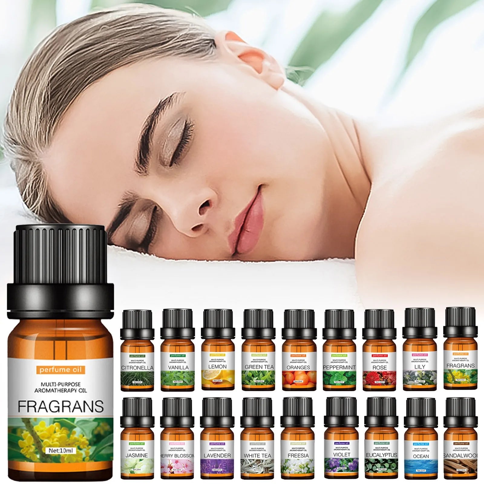 Divine Flower Fruit Water-Soluble Essential Oil – 10ml Stress-Relieving Aromatherapy for Humidifiers, Diffusers, and Relaxation - Premium oils from Lizard Vigilante - Just $21.08! Shop now at Lizard Vigilante