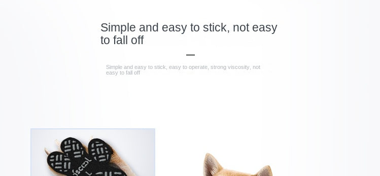 4PCS Dog Anti Slip Pad Breathable Foot Pad Disposable Pet Foots Mat Prevent Slip Waterproof Protector Avoid Dogs Slipping