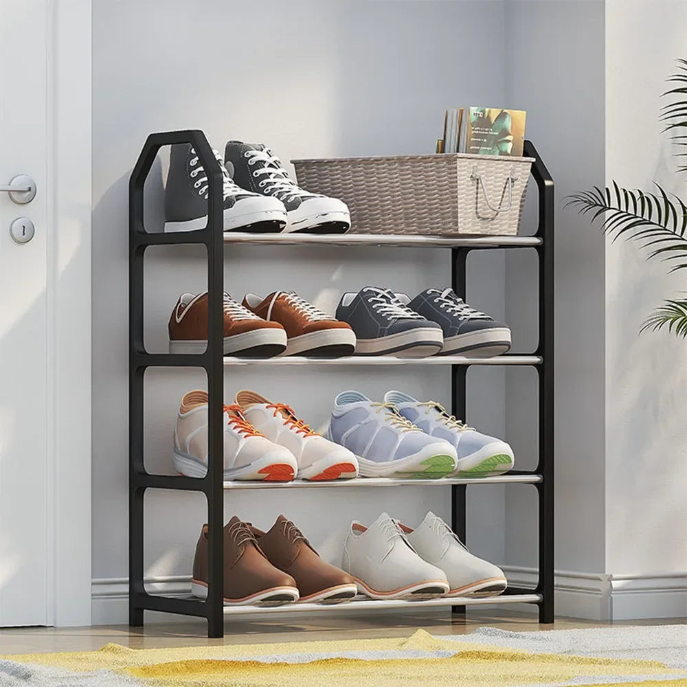 Simple Shoe Rack | Space-Saving Shoe Organizer - Premium foot from Lizard Vigilante - Just $38.88! Shop now at Lizard Vigilante